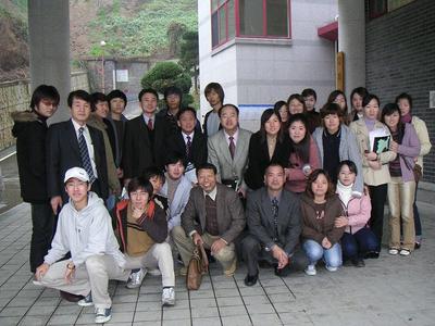 초청강연후 단체사진